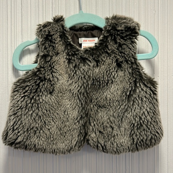 Faux Fur Vest | 6-12M - Picture 1 of 3